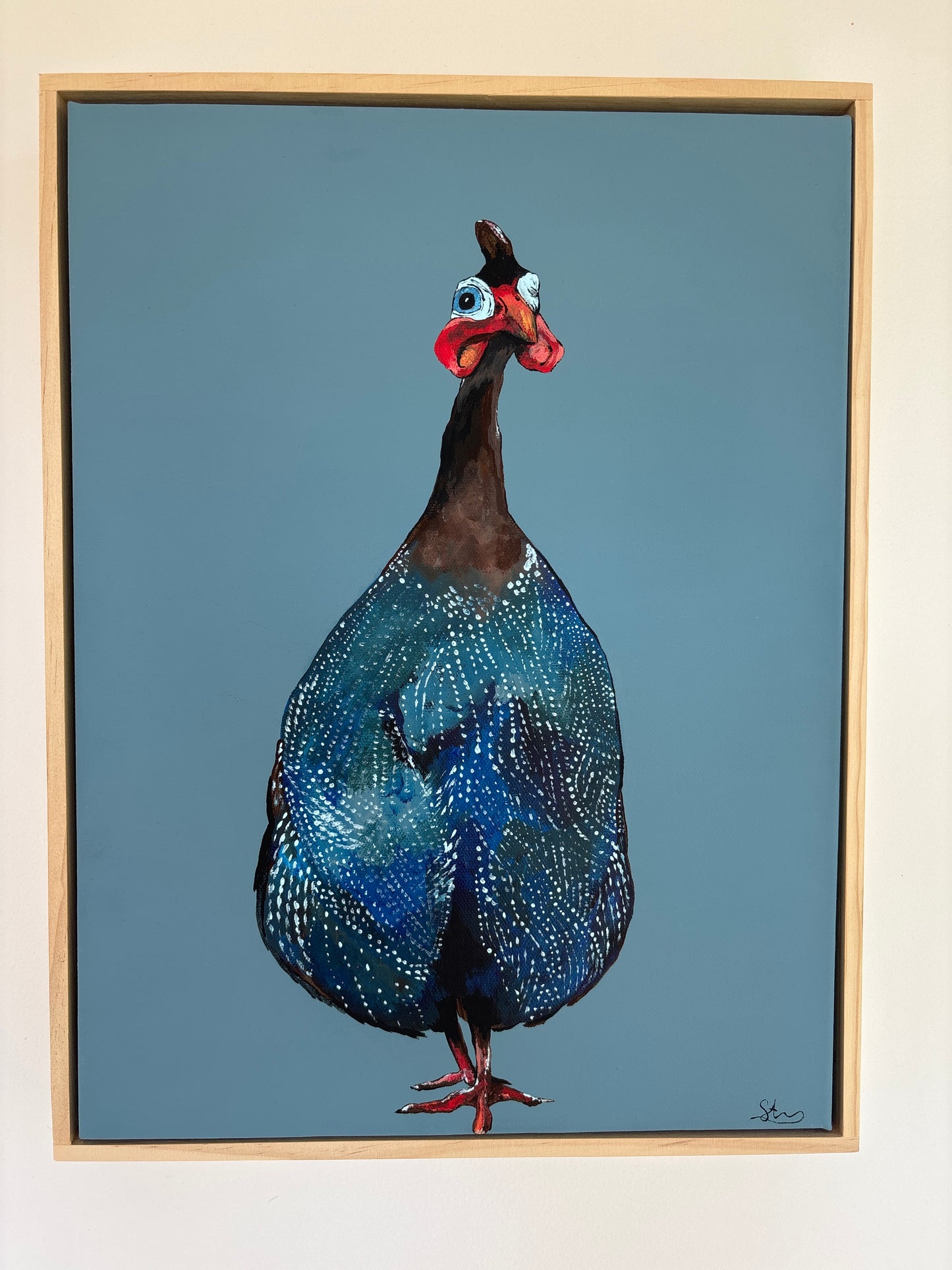 “Blue Guinea”SOLD