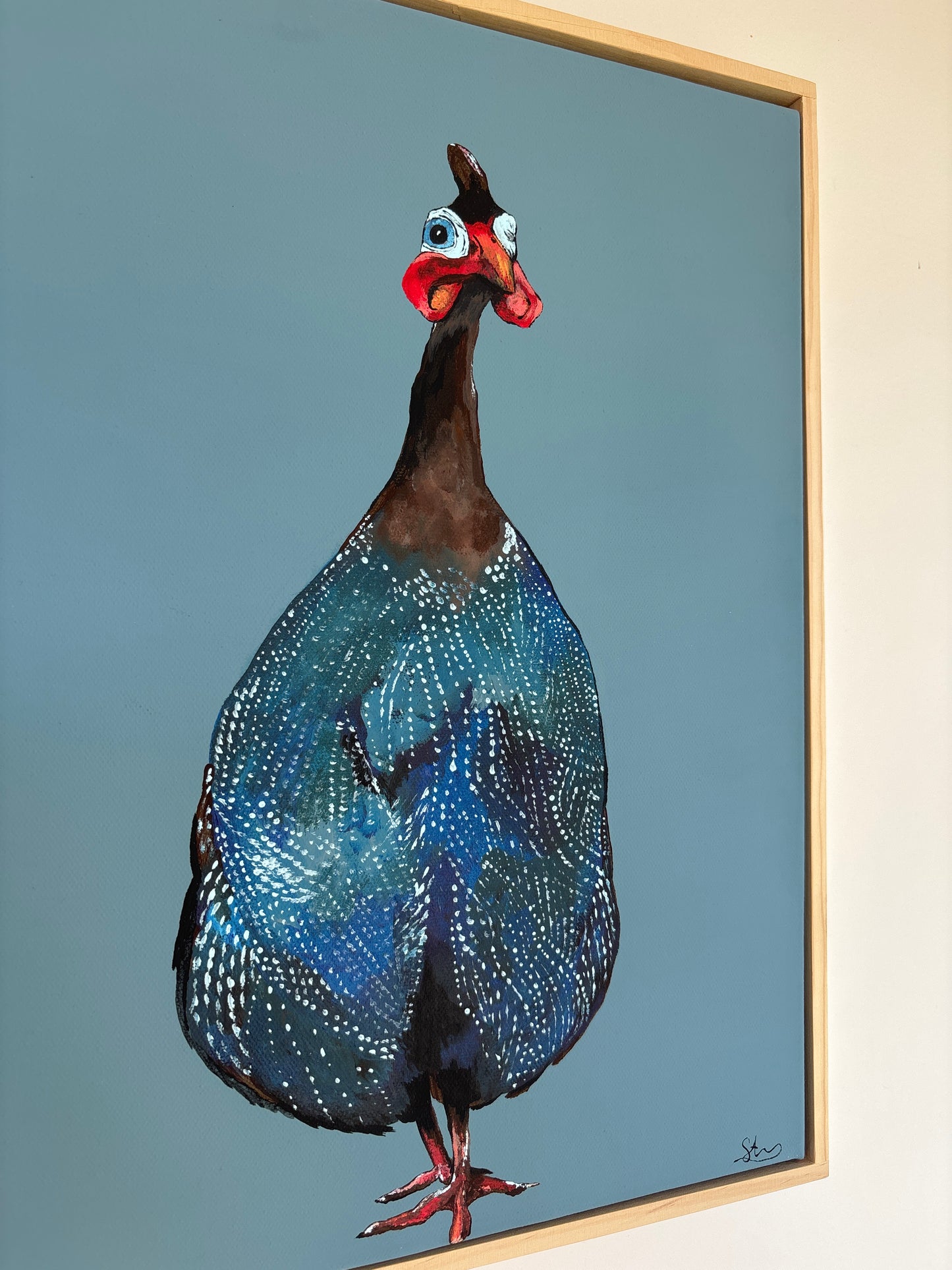 “Blue Guinea”SOLD